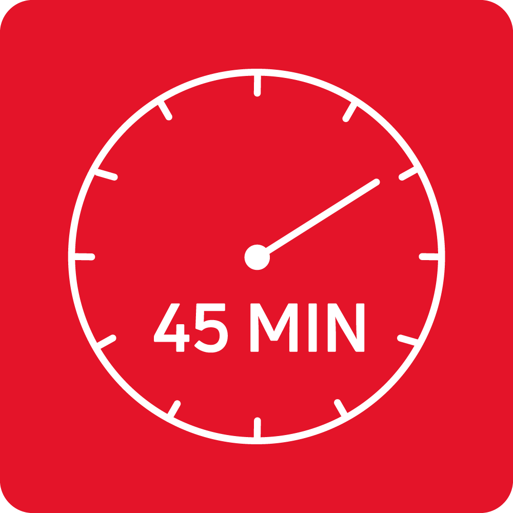 Quick 45’ programme